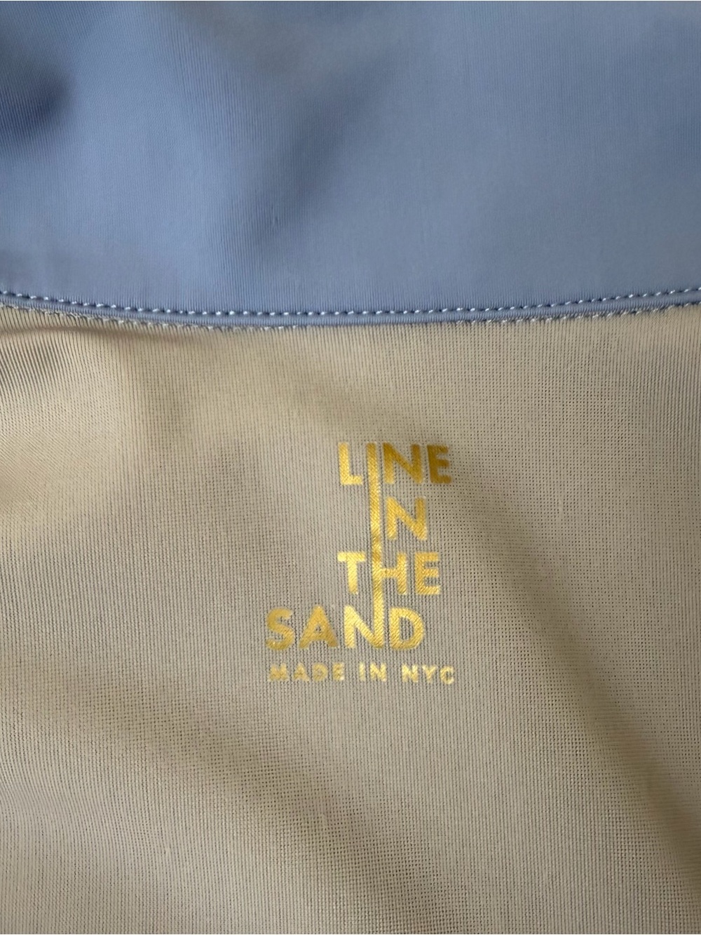 Line in the Sand Light Blue Pullover Jacket - Picture 6 of 7